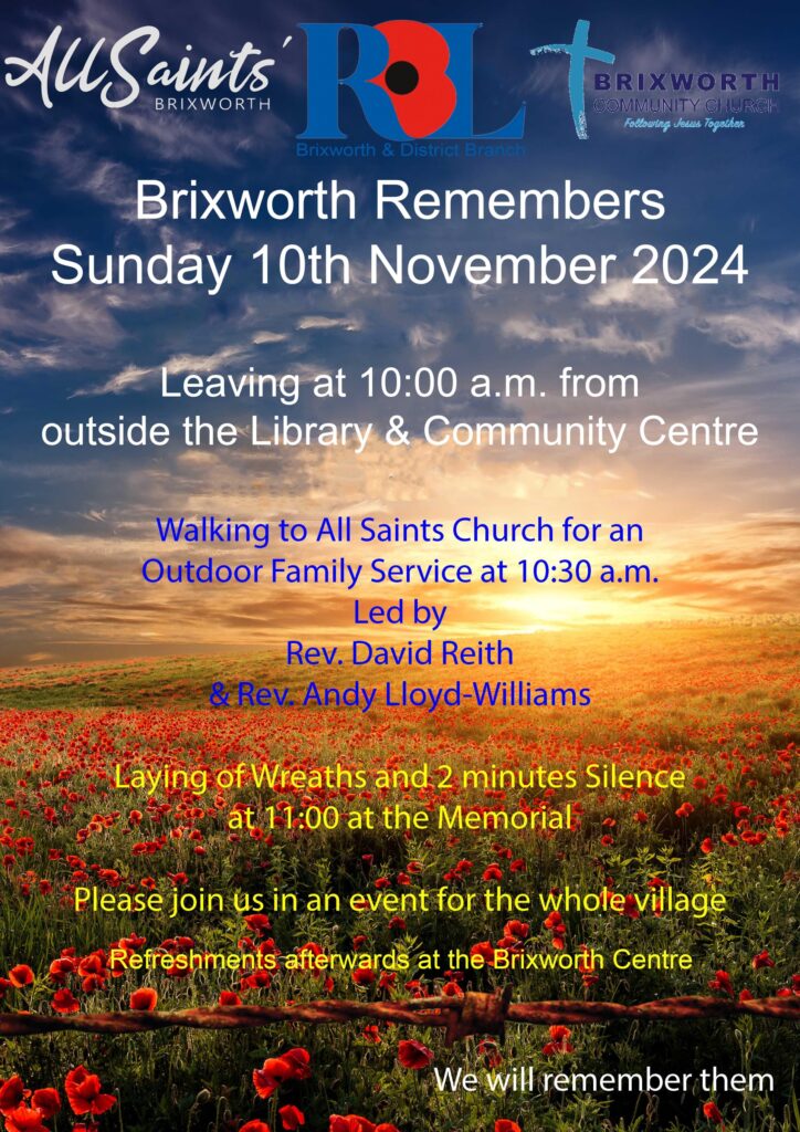 thumbnail Brixworth Remembers 2024